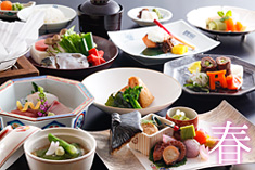 夕食会席 春
